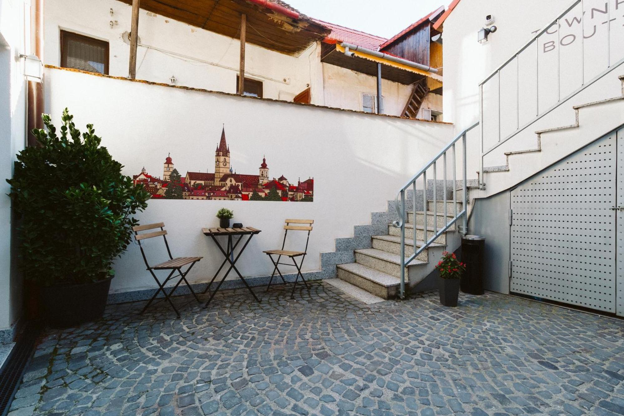 Hotel Townhouse Boutique Hermannstadt Exterior foto